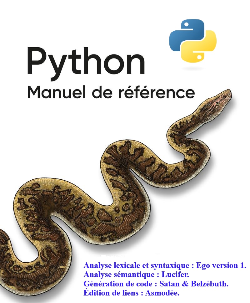 Le language python, le langage du diable